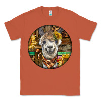 Copper western alpaca Classic Tee - BarkalooDesign