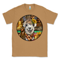 Toasted Coconut western alpaca Classic Tee - BarkalooDesign