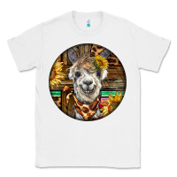 White western alpaca Classic Tee - BarkalooDesign