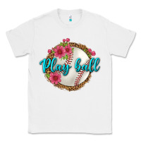White play ball baseball Classic Tee - BundleAndBundleShop