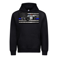 Black thin blue line police car sippy cup Urban Hoodie - Artiststas