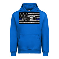 Cobalt thin blue line police car sippy cup Urban Hoodie - Artiststas