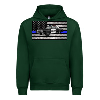 Forest Green thin blue line police car sippy cup Urban Hoodie - Artiststas