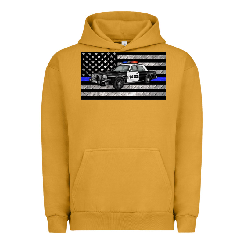 Thin Blue Line Police Car Sippy Cup Urban Hoodie by Artiststas | Teevron