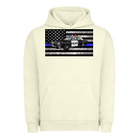 Pigment Pistachio thin blue line police car sippy cup Urban Hoodie - Artiststas