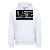 White thin blue line police car sippy cup Urban Hoodie - Artiststas