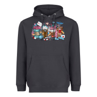 Smoke nurse elements coffee cups Heavyweight Hoodie - MaliasSmallBusiness