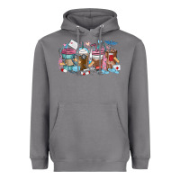 Storm nurse elements coffee cups Heavyweight Hoodie - MaliasSmallBusiness