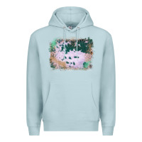 Blue Mist Western Green Cowhide Frame Premium Hoodie - Bettercallsaul