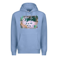 Colony Blue Western Green Cowhide Frame Premium Hoodie - Bettercallsaul