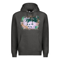 Charcoal Heather Western Green Cowhide Frame Premium Hoodie - Bettercallsaul