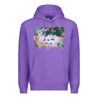 Purple Western Green Cowhide Frame Premium Hoodie - Bettercallsaul
