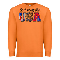 Carrot god bless the usa Premium Sweatshirt - texasbilliewilder
