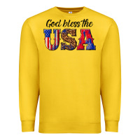 Lemon god bless the usa Premium Sweatshirt - texasbilliewilder