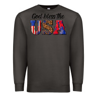 Smoke god bless the usa Premium Sweatshirt - texasbilliewilder