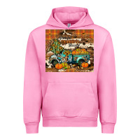 Fuchsia Pink grateful thankful blessed Urban Hoodie - JahusDesignShop