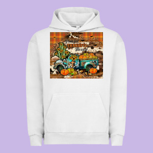 Grateful Thankful Blessed Urban Hoodie Designed By Jahusdesignshop