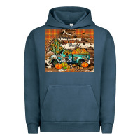 Pigment Midnight Navy grateful thankful blessed Urban Hoodie - JahusDesignShop