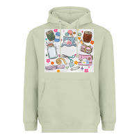 Matcha sewing Heavyweight Hoodie - MaliasSmallBusiness