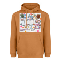 Meerkat sewing Heavyweight Hoodie - MaliasSmallBusiness
