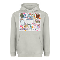 Moon Dust sewing Heavyweight Hoodie - MaliasSmallBusiness