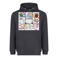 Smoke sewing Heavyweight Hoodie - MaliasSmallBusiness