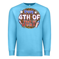 Ocean Blue happy 4th of july billie wilder Premium Sweatshirt - texasbilliewilder
