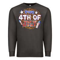 Smoke happy 4th of july billie wilder Premium Sweatshirt - texasbilliewilder