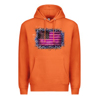Carrot Old Leopard American Flag Premium Hoodie - Bettercallsaul