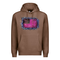 Chestnut Old Leopard American Flag Premium Hoodie - Bettercallsaul