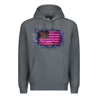 Rock Old Leopard American Flag Premium Hoodie - Bettercallsaul
