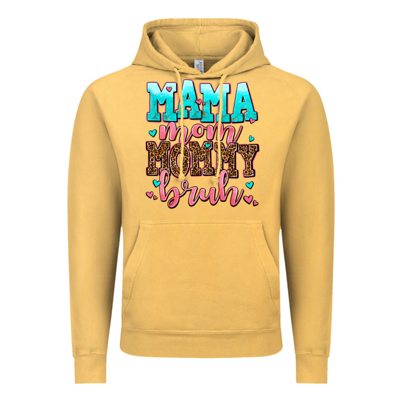 Mama Mom Mommy Bruh Vintage Hoodie by AdoDesignShop | Teevron