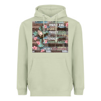 Matcha pray big worry small trust god Heavyweight Hoodie - MaliasSmallBusiness