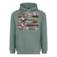 Sage pray big worry small trust god Heavyweight Hoodie - MaliasSmallBusiness