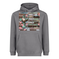 Storm pray big worry small trust god Heavyweight Hoodie - MaliasSmallBusiness