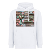 White pray big worry small trust god Heavyweight Hoodie - MaliasSmallBusiness