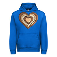 Cobalt melanin heart Urban Hoodie - AdoDesignShop