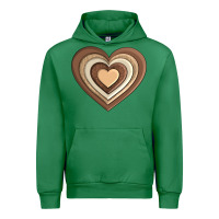Emerald melanin heart Urban Hoodie - AdoDesignShop