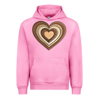 Fuchsia Pink melanin heart Urban Hoodie - AdoDesignShop