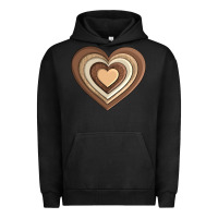 Pigment Black melanin heart Urban Hoodie - AdoDesignShop