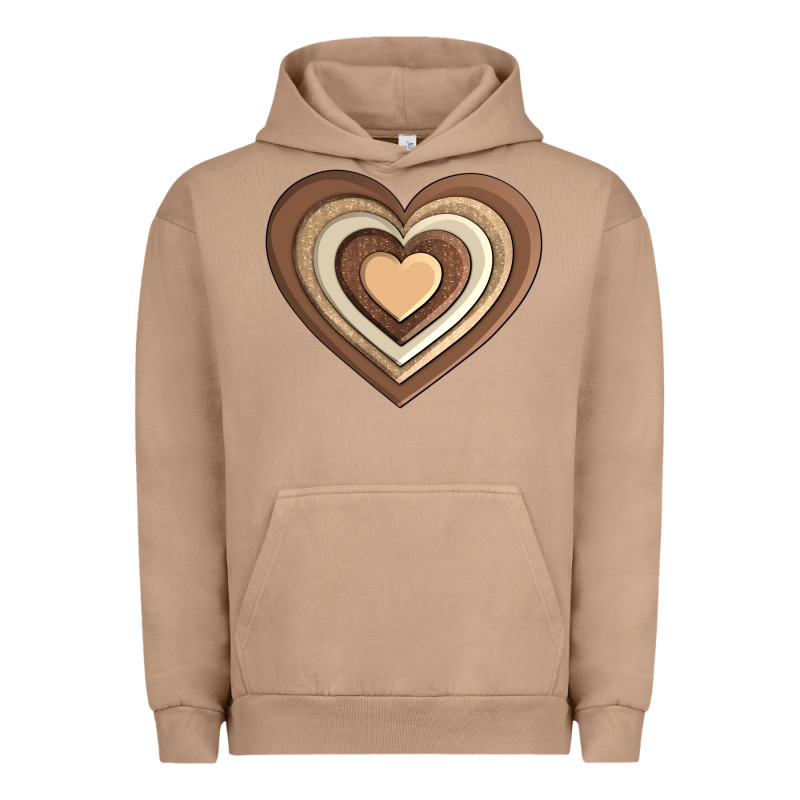 Melanin Heart Urban Hoodie by AdoDesignShop | Teevron