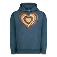 Pigment Midnight Navy melanin heart Urban Hoodie - AdoDesignShop