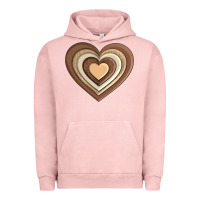Pigment Salmon melanin heart Urban Hoodie - AdoDesignShop