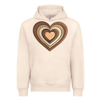 Sandshell melanin heart Urban Hoodie - AdoDesignShop