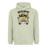 Matcha worlds greatest school bus driver Heavyweight Hoodie - MaliasSmallBusiness