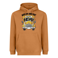 Worlds Greatest School Bus Driver Heavyweight Hoodie | Teevron