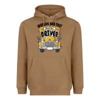 Toasted Coconut worlds greatest school bus driver Heavyweight Hoodie - MaliasSmallBusiness
