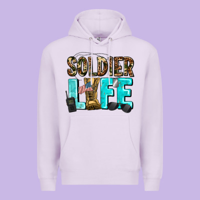 Soldier  Life Premium Hoodie Designed By Adodesignshop