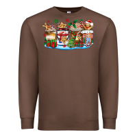 Chestnut christmas cookie coffee cups Premium Sweatshirt - Zillion Design Studio