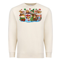 Sandshell christmas cookie coffee cups Premium Sweatshirt - Zillion Design Studio